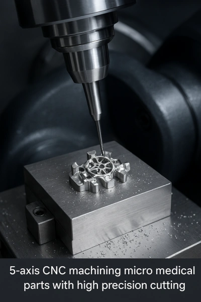 CNC 소형-소형 의료 기기용 배치 가공